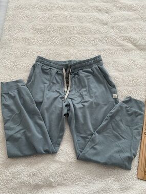 Women’s Vuori Performance Joggers XS Slate Blue Drawstring Sweatpants
